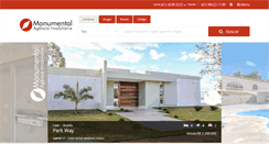 Desktop Screenshot of monumentalimoveis.com.br
