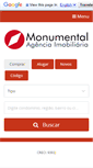 Mobile Screenshot of monumentalimoveis.com.br